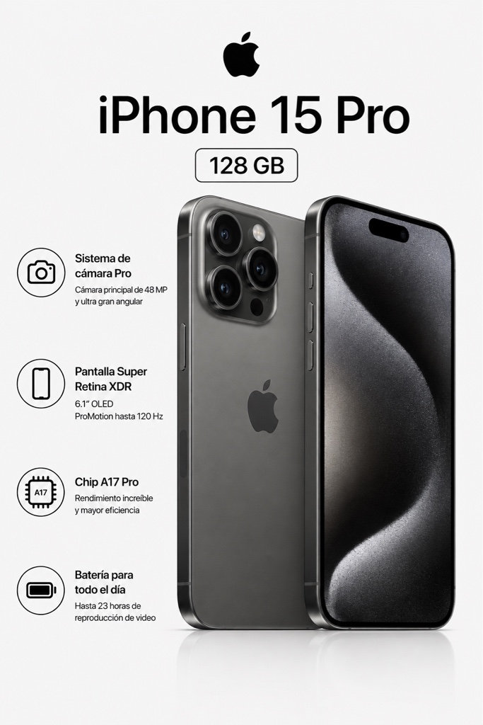 IPHONE 15 PRO 128 GB