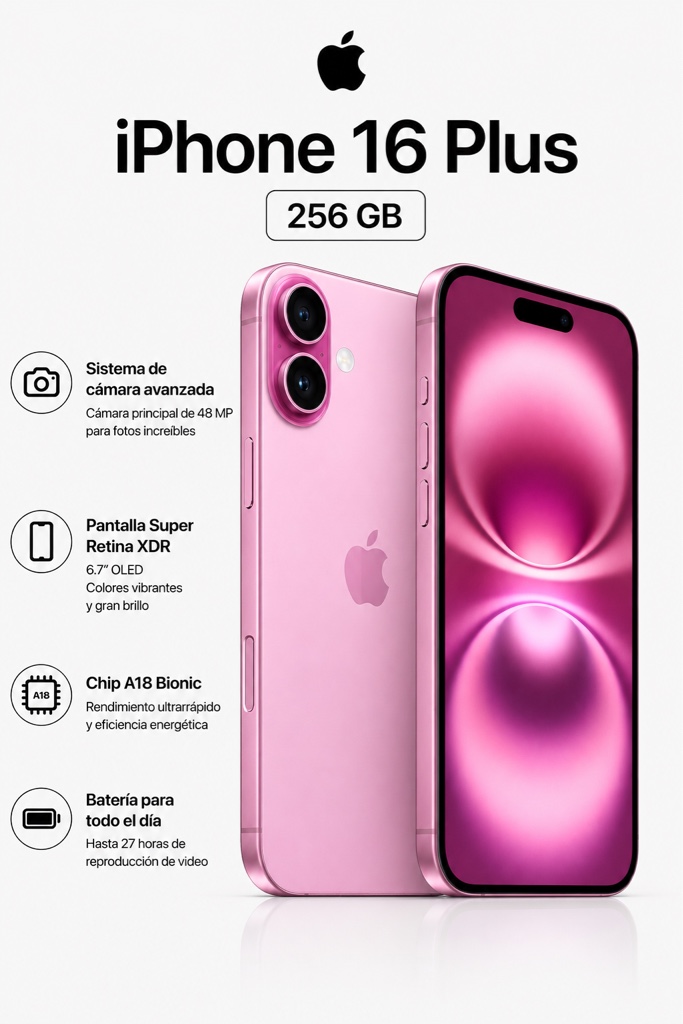 IPHONE 16 PLUS 256 GB