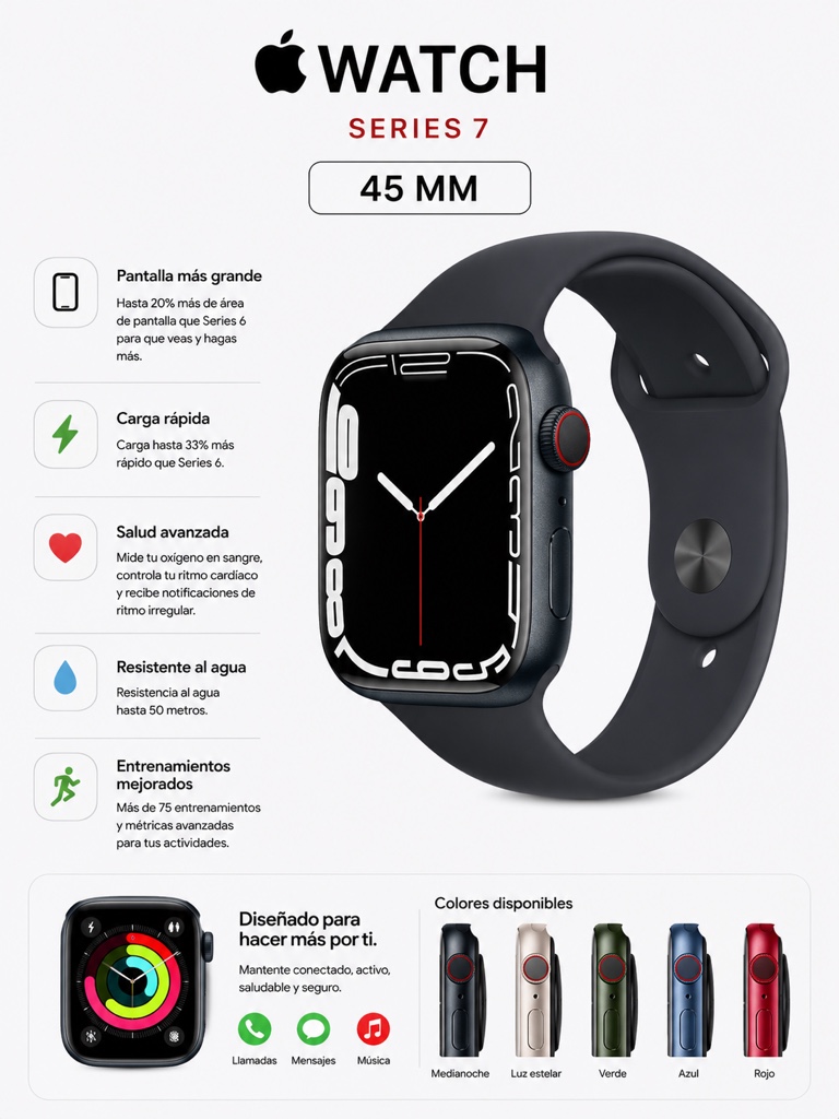 Apple Watch serie 7 45 mm