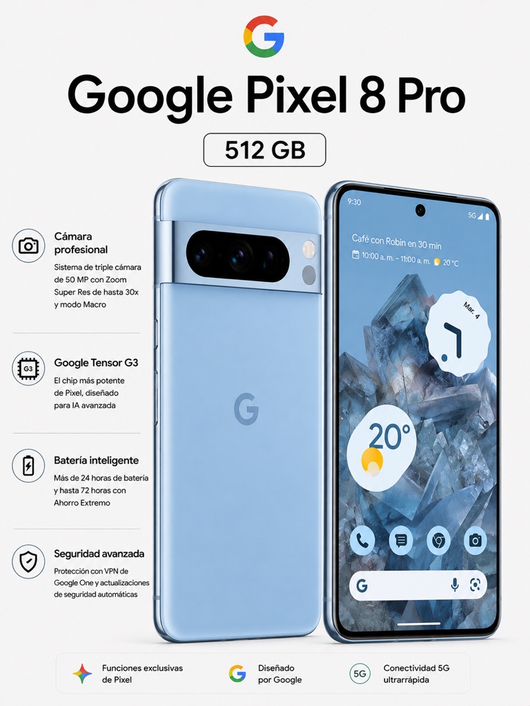 Google pixel 8 pro 512 GB