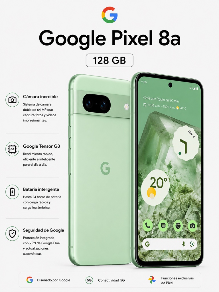 PIXEL 8 A 128 GB