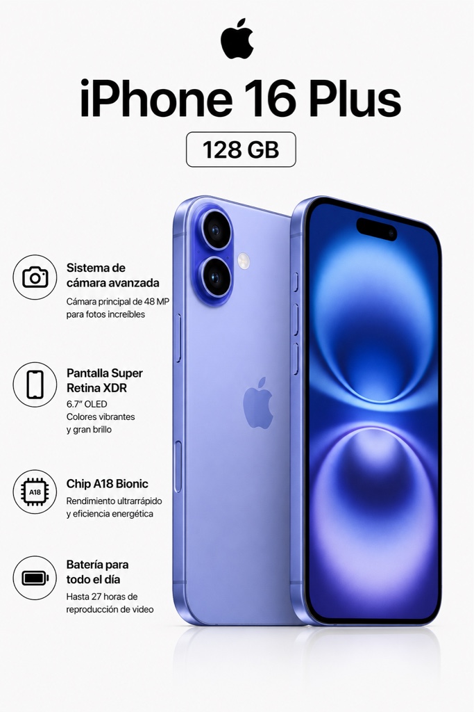 iPhone 16 plus 128 GB