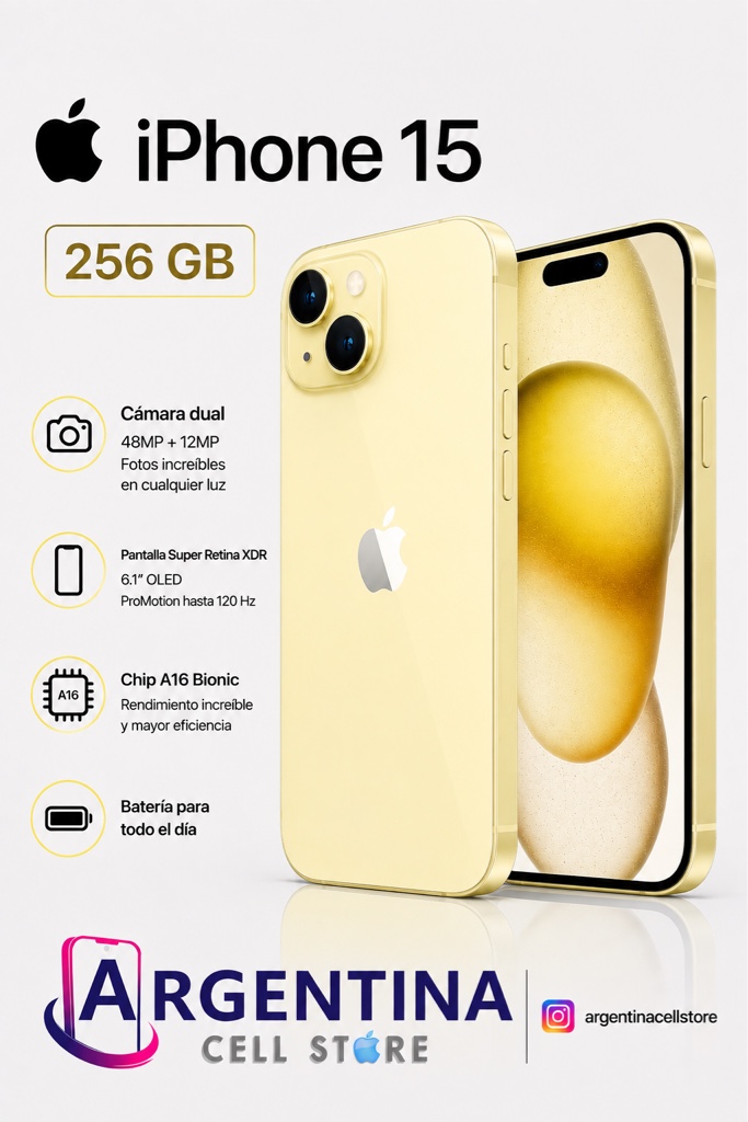 IPHONE 15 256 GB