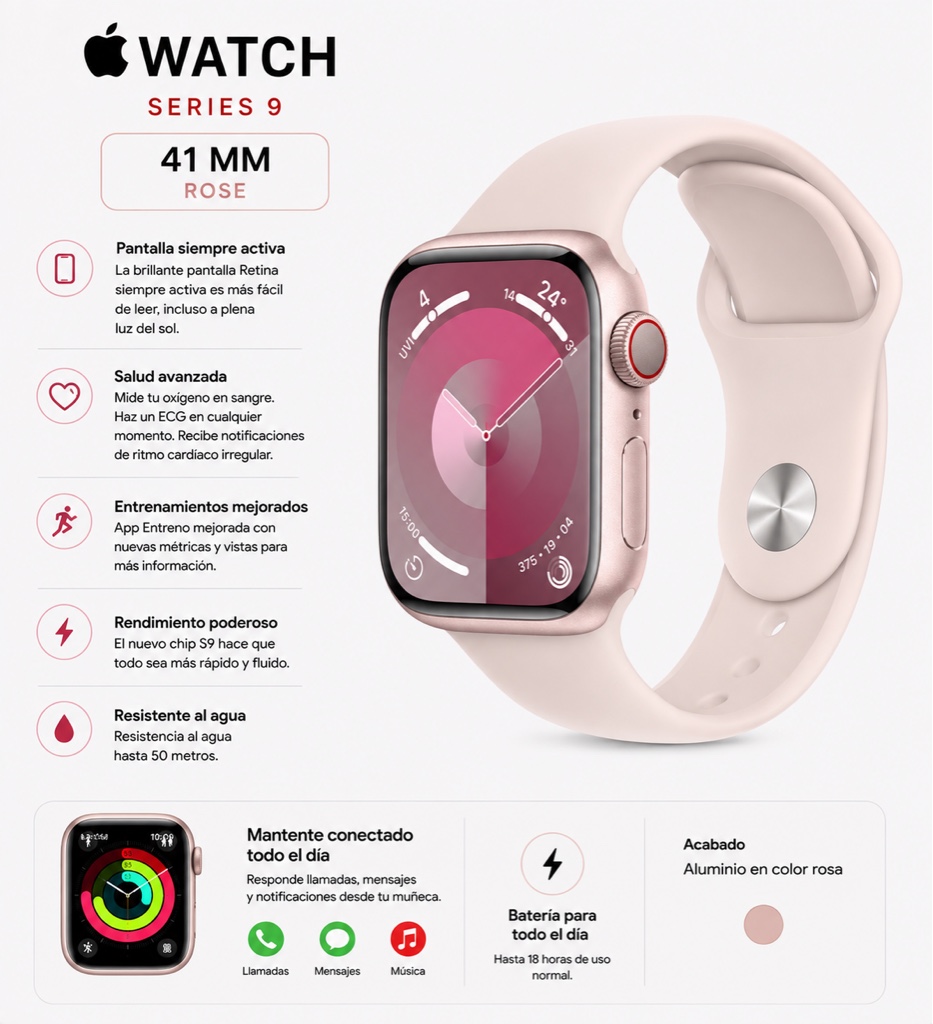 Apple Watch serie 9 41 mm