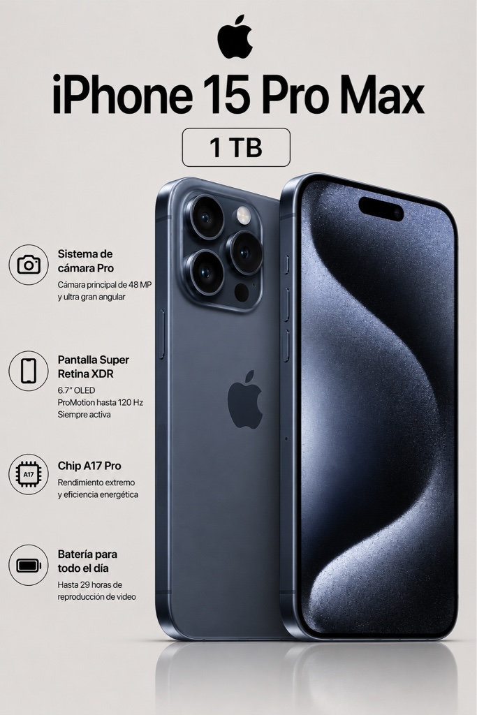 IPHONE 15 PRO MAX 1 TB