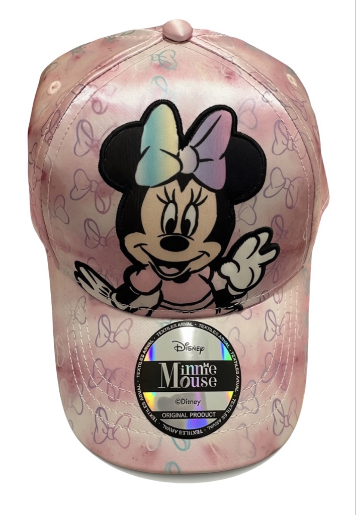 Gorra Minnie Mouse rosada
