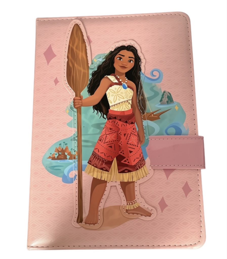 Moana cuaderno rosa