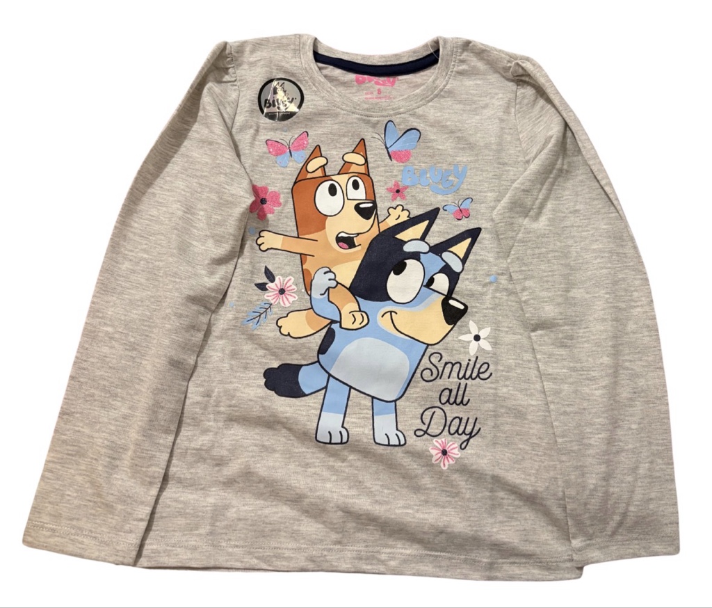Bluey polo gris