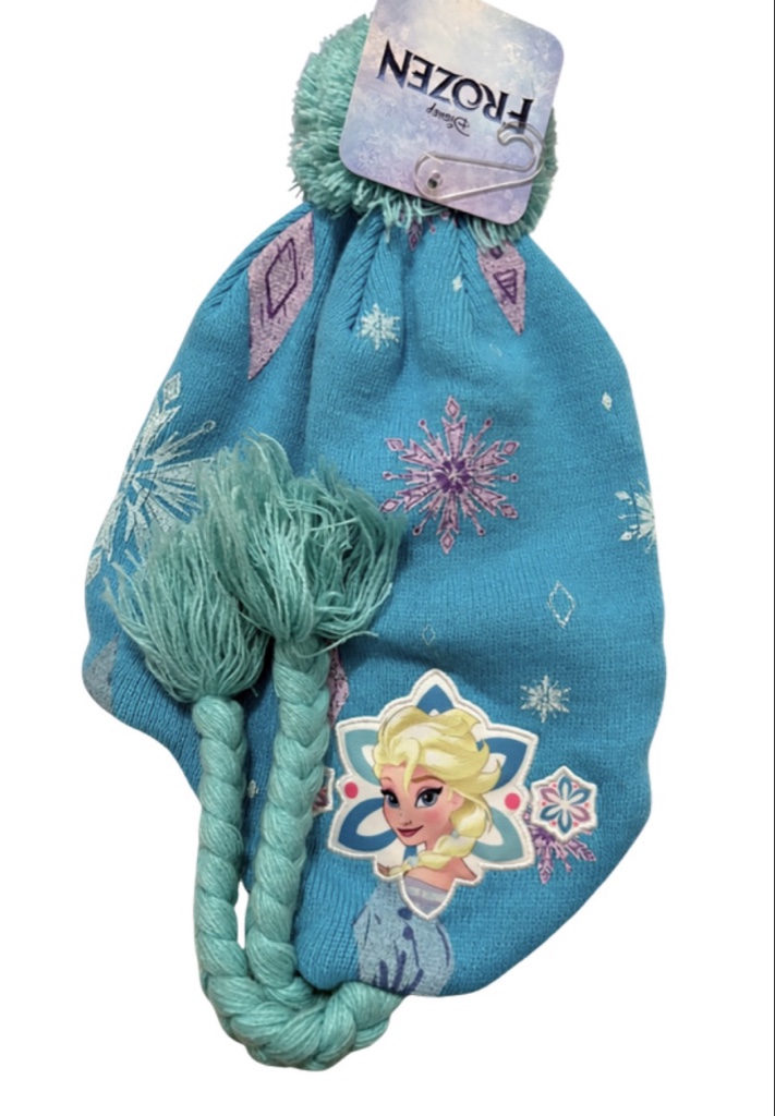 Frozen gorro tejido azul