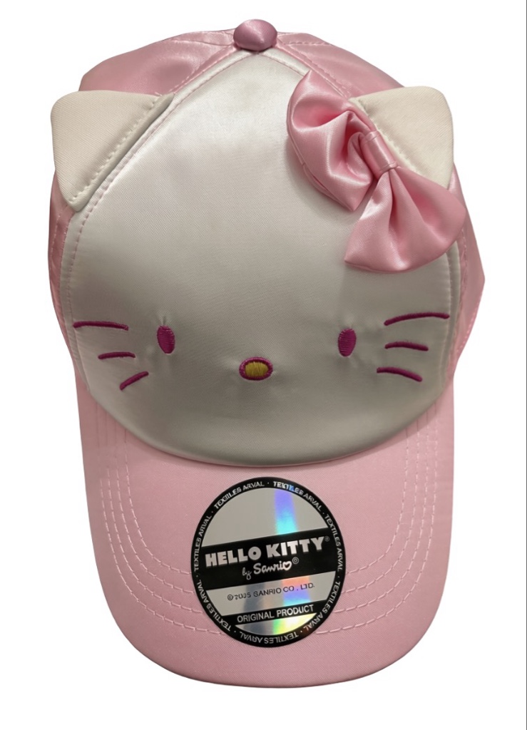Hello Kitty gorra rosa