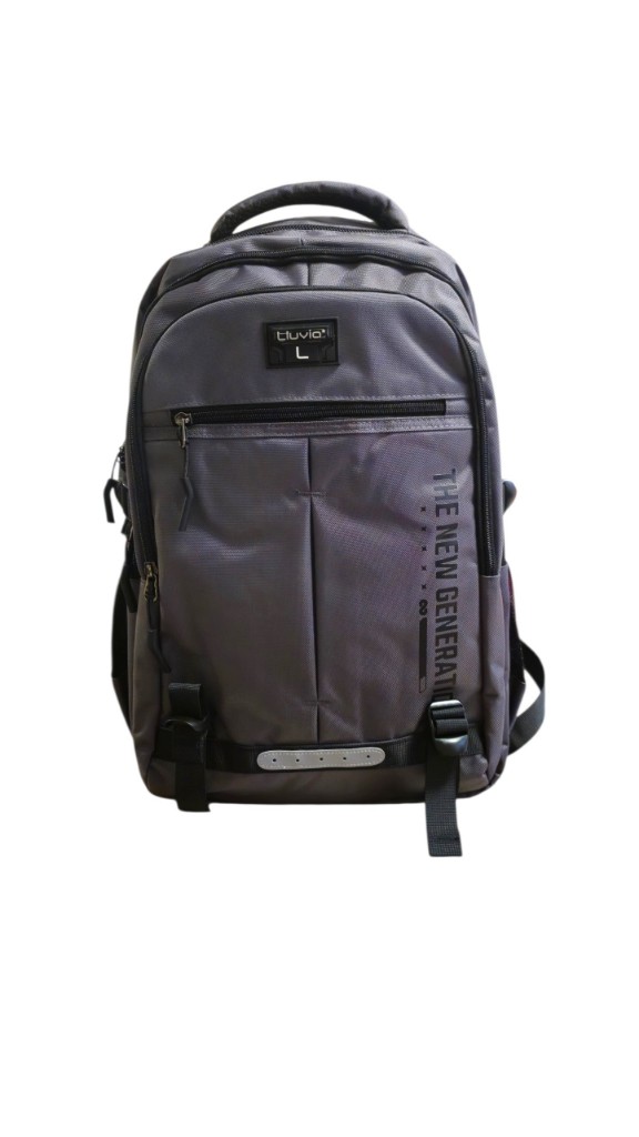 Mochila lluvia juvenil color gris