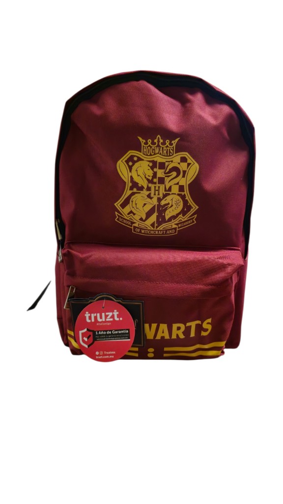 Mochila juvenil Harry Potter color rojo