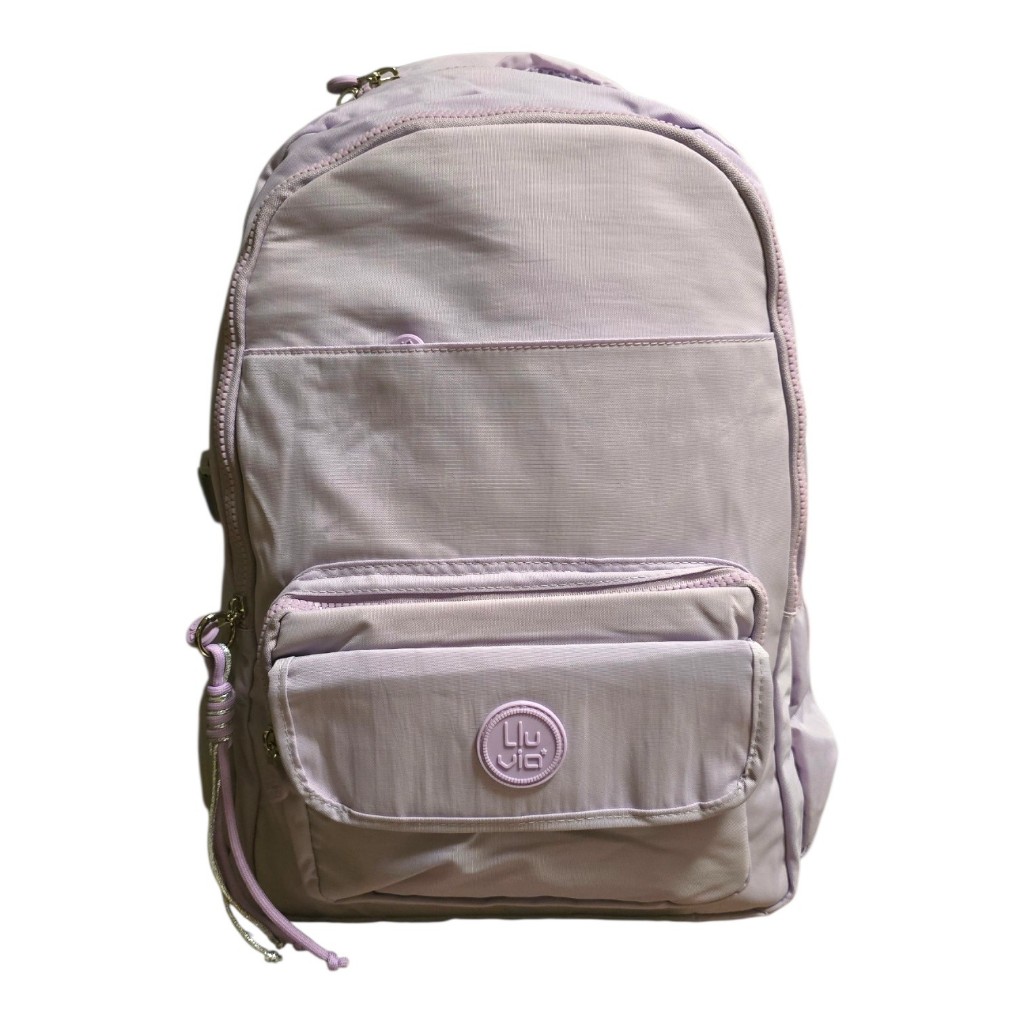 Mochila juvenil morado pastel tipo Kippling