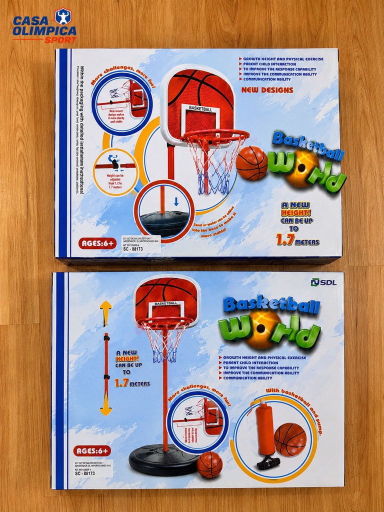 CANCHA BALONCESTO PLEGABLE