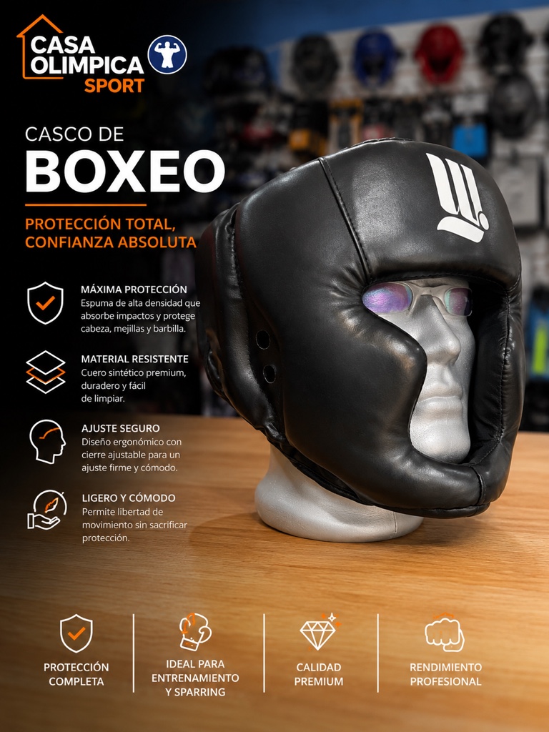 CASCO DE BOXEO