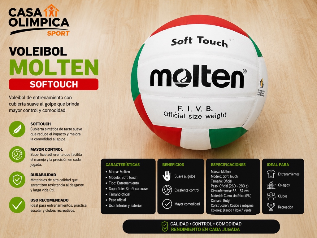 BALON MOLTEN SOFTOCH