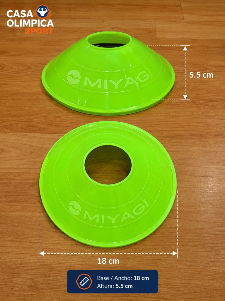 CONO PLATILLO MIYAGI 6 CM ,30 GR