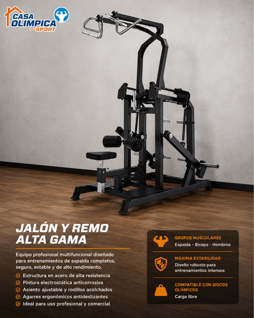 JALON  ALTA CIRCULAR PROFESIONAL CON DISCOS