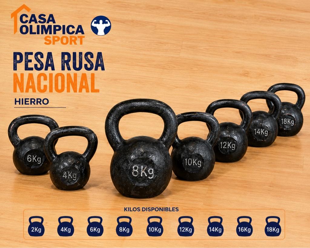 PESA RUSA HIERRO NACIONAL
