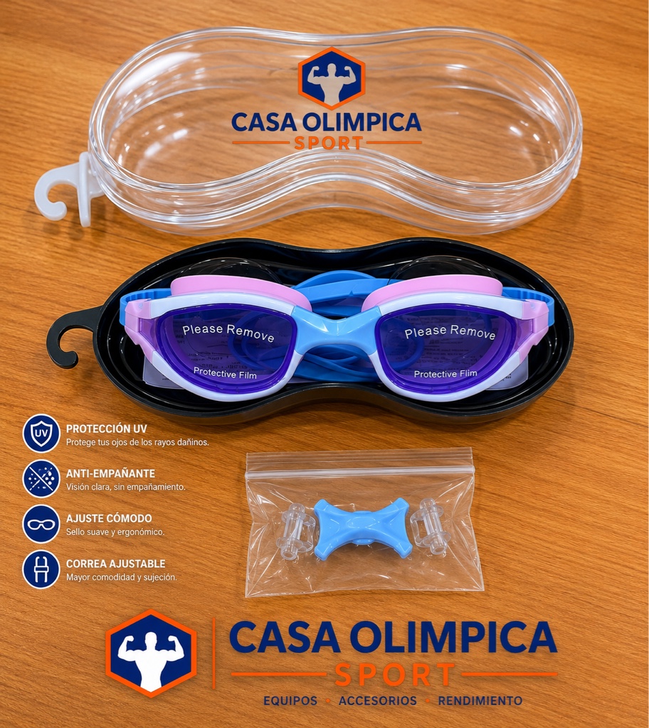 GAFA DE NATACION FREE-SHARK COLORES49141606-001