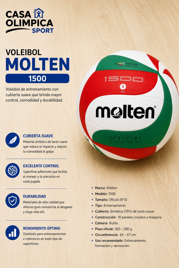 BALON MOLTEN 1500