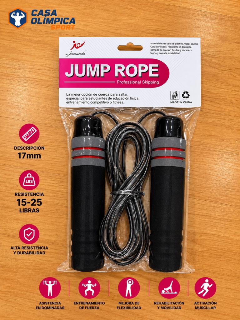 LAZO DE SALTO JUMP ROPE