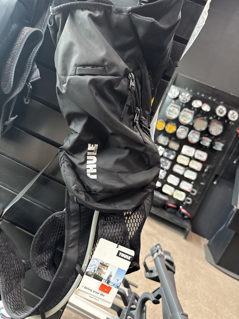 Thule mochila negra porta botella