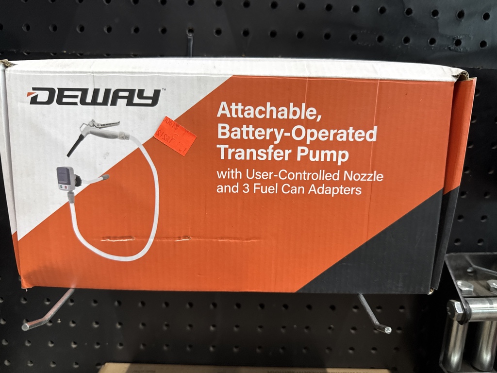 Deway bomba transferencia bateria