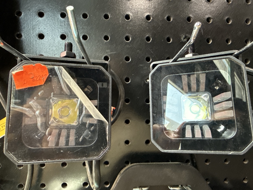 Luces LED cuadradas #33