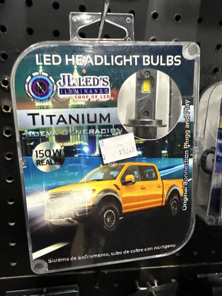 JL LED's Titanium focos LED 150W