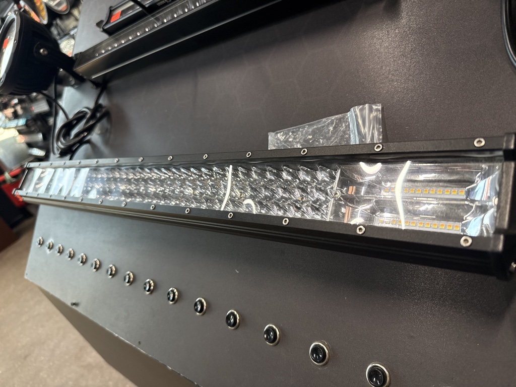 Barra LED negra automotriz #14