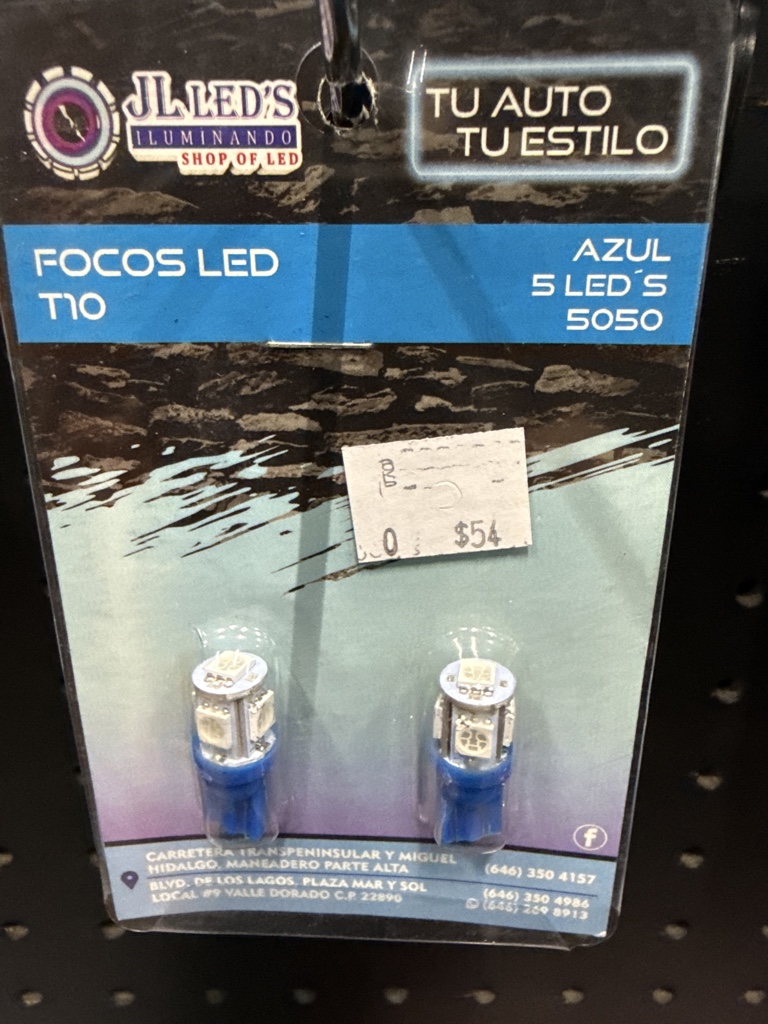 Foco led T10