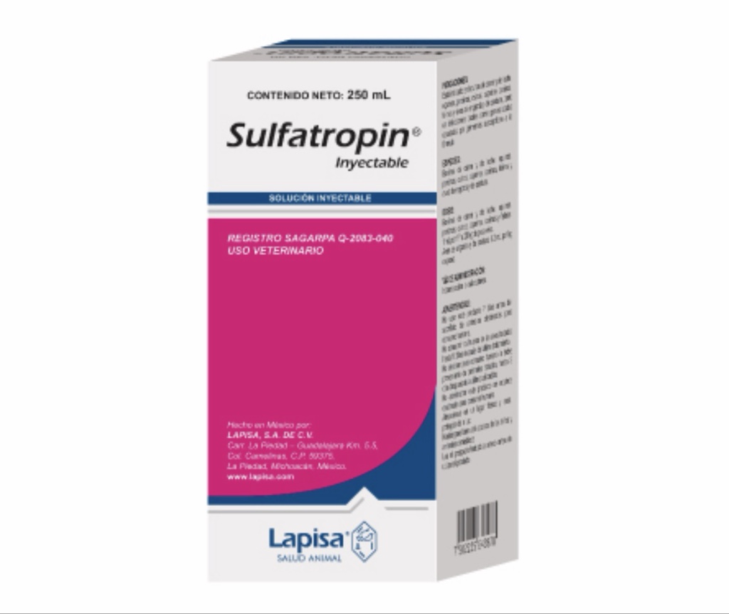 Sulfatropin iny. 250 ml