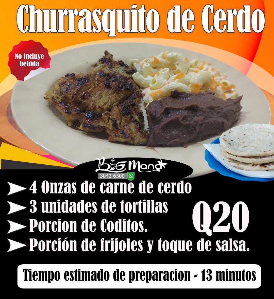 Churrasquito de Cerdo