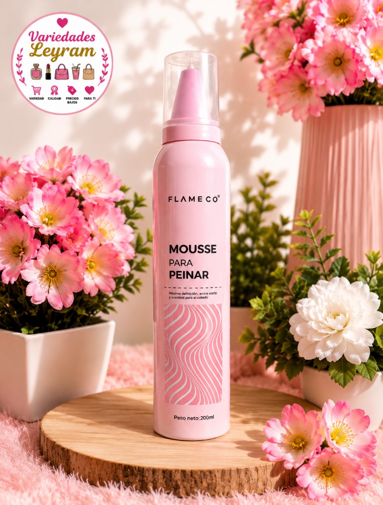 Mousse para peinar,marca flamenco