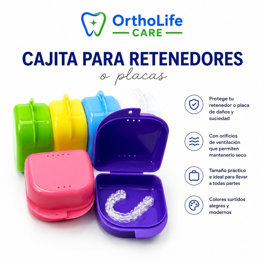 Caja para retenedores o placas