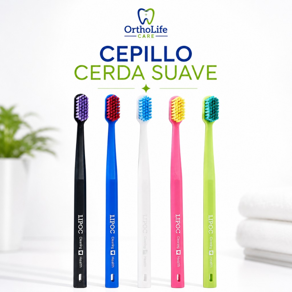 OrthoLife cepillo cerdas suaves