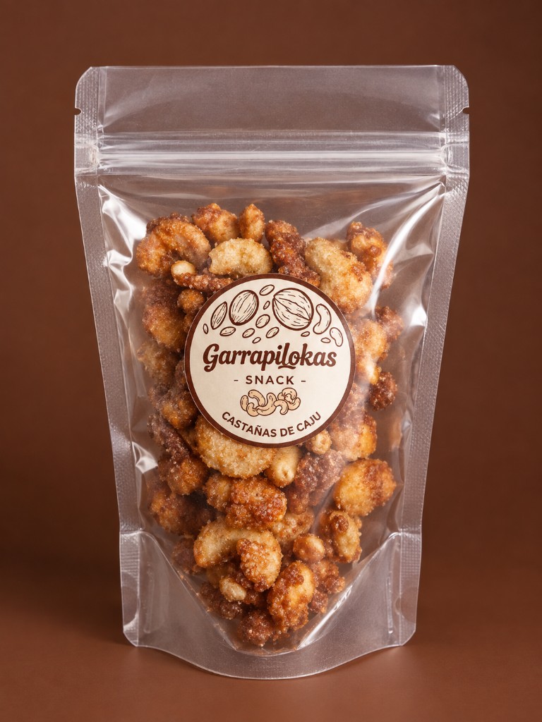 Castañas de Cajú garrapiñadas