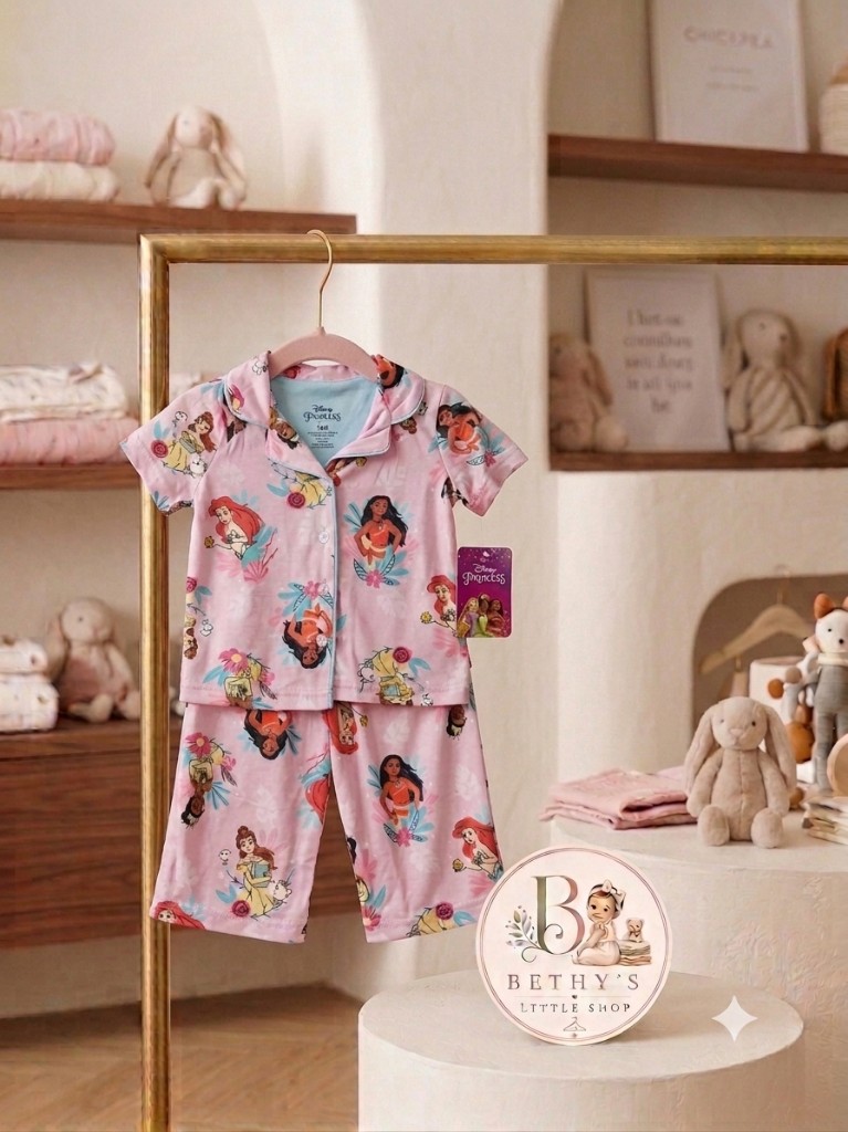 Disney Princess pijama rosa