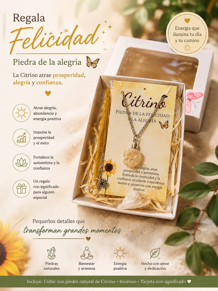 Kit de piedra citrino