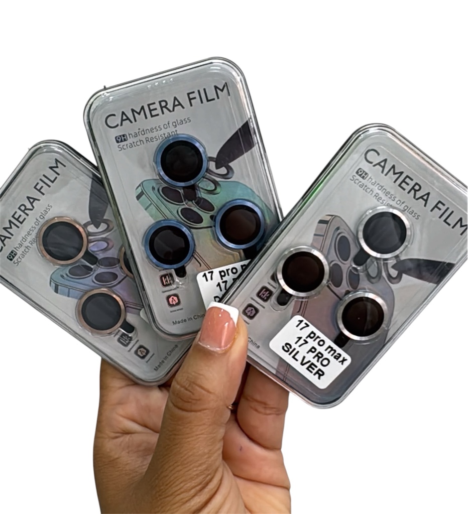 Protectores de cámara iPhone 17 Pro Max