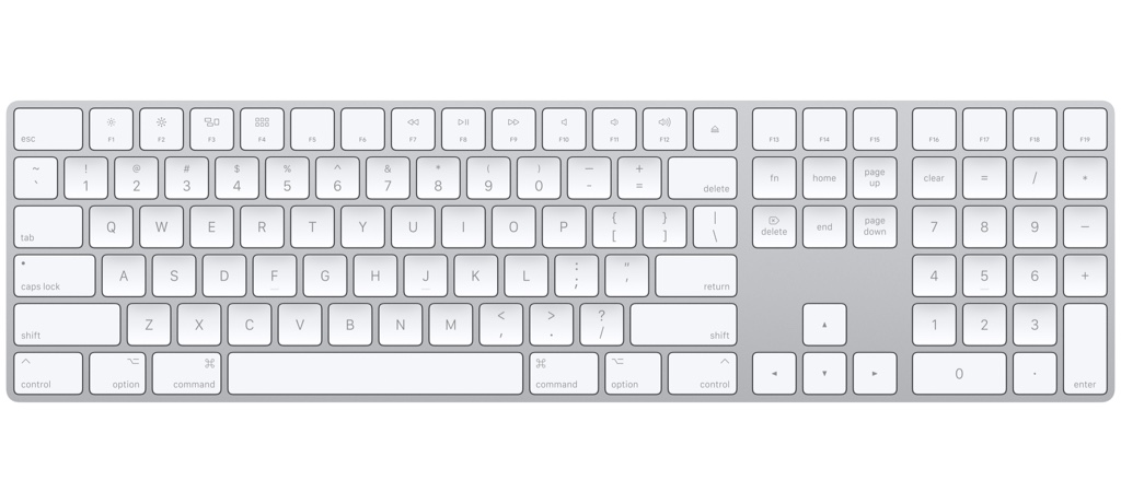 Magic Keyboard with Numérica Keypad