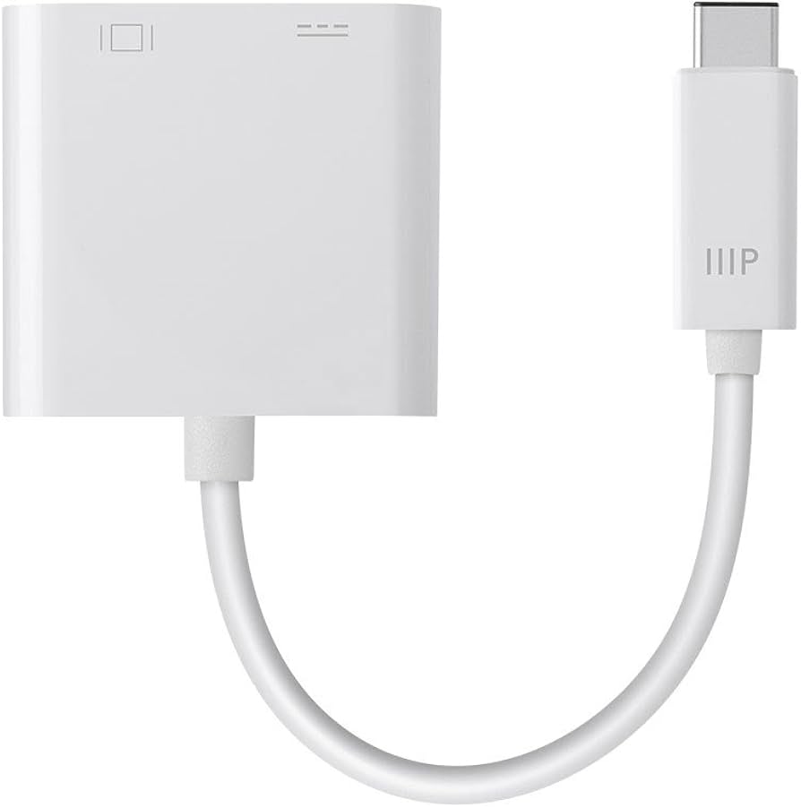 Monoprice USB-C a HDMI & USB-C