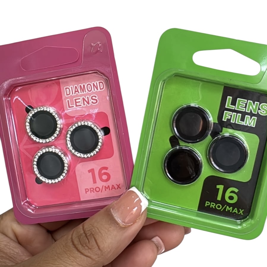 Protectores de cámara iPhone 16 Pro Max