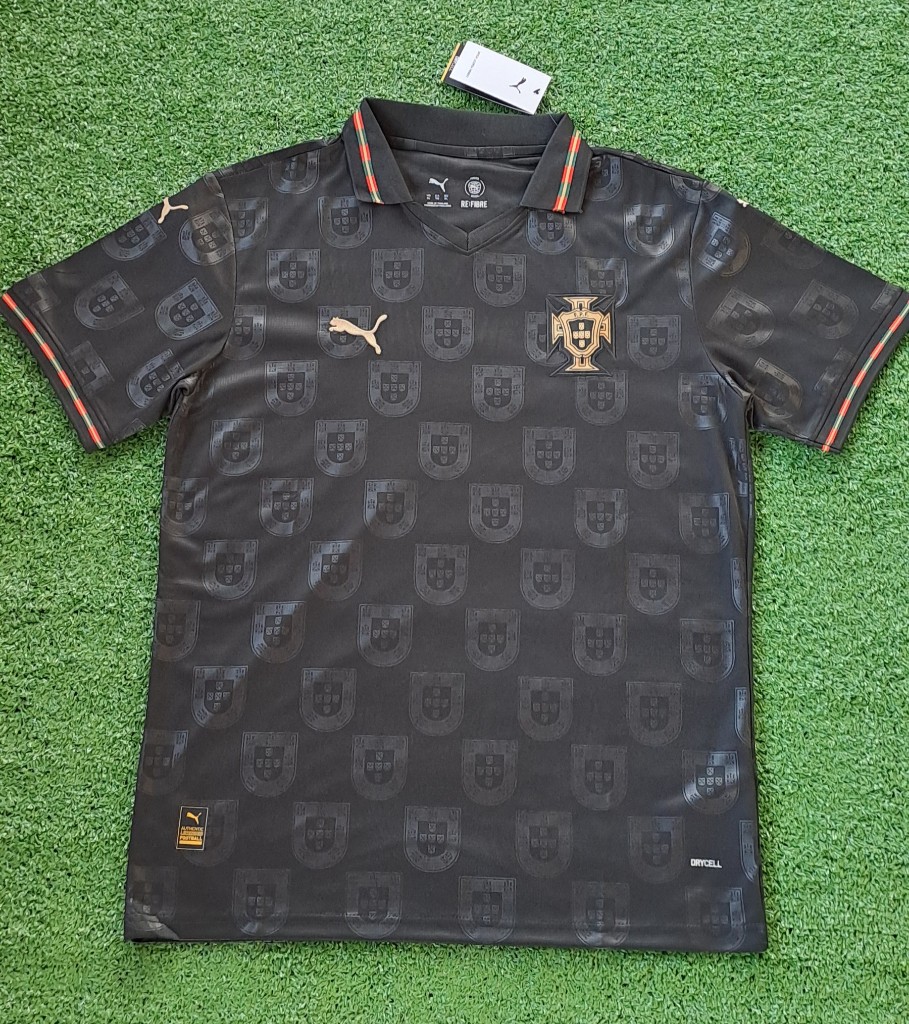 Camisa Portugal 2026 Black