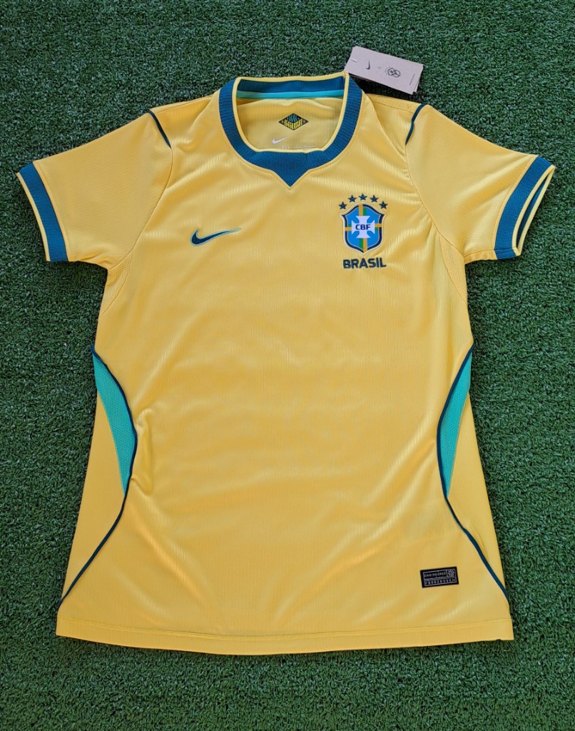 Camisa Brasil Feminina 2026 Home
