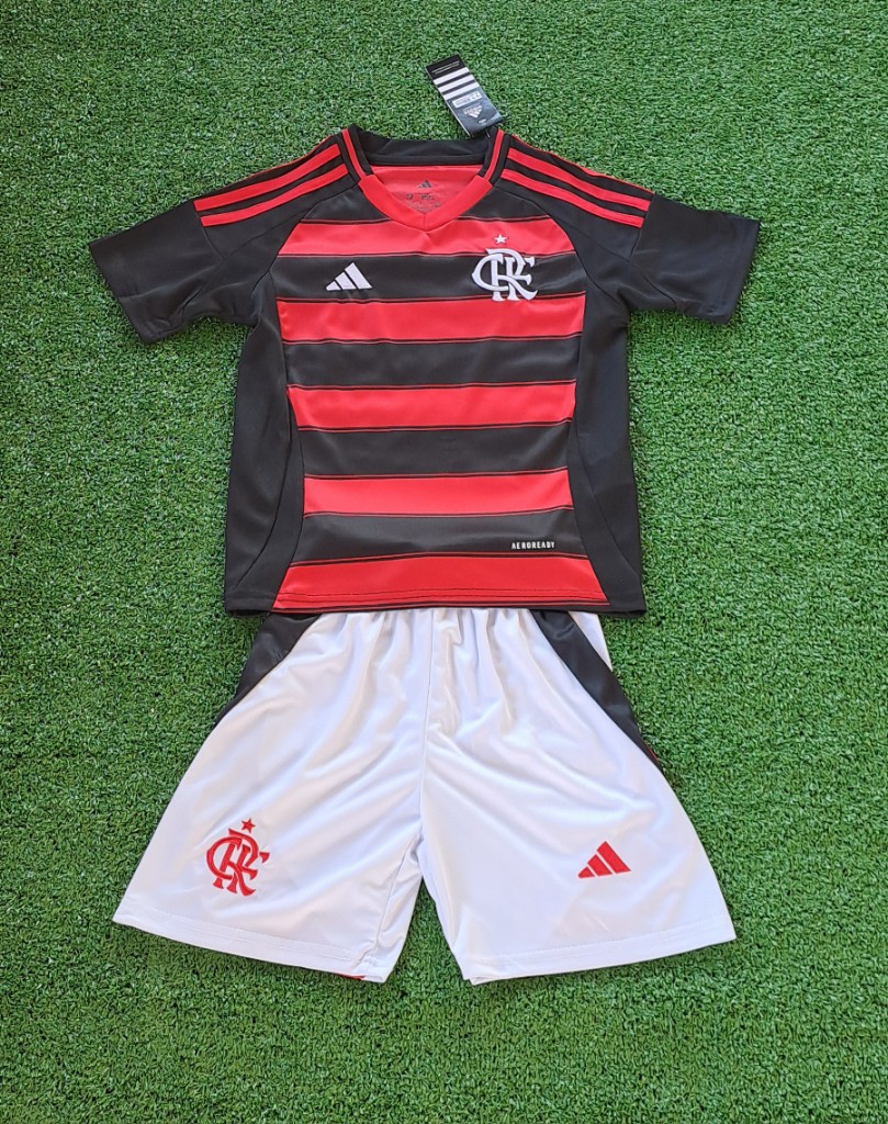 Camisa Flamengo Infantil 2025 Home
