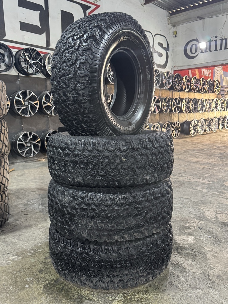 Juego 33x12.5R15 BFGOODRICH
