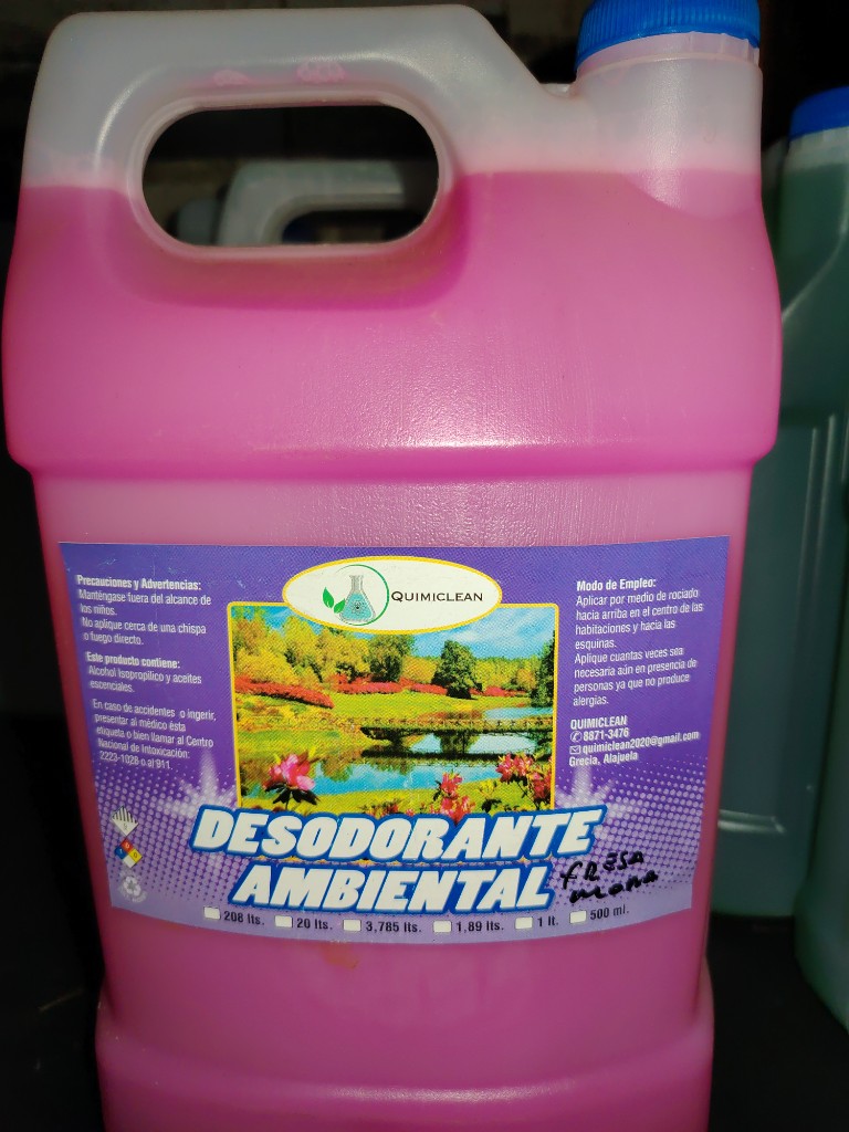 Quimiclean Desodorante Ambiental rosado
