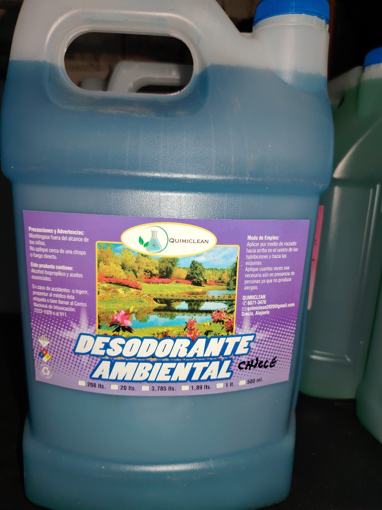 Quimiclean Desodorante Ambiental para carro